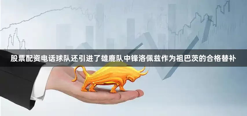 股票配资电话球队还引进了雄鹿队中锋洛佩兹作为祖巴茨的合格替补