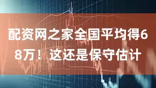 配资网之家全国平均得68万！这还是保守估计
