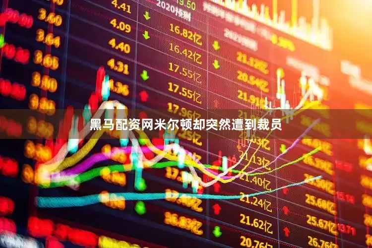 黑马配资网米尔顿却突然遭到裁员